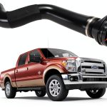 Intercooler Outlet Tube YINAVAGAD Black Ford-0
