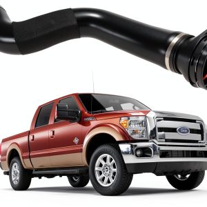Intercooler Outlet Tube YINAVAGAD Black Ford-0