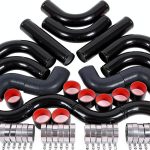 SUNROAD Aluminum Turbocharger Intercooler Tube-0