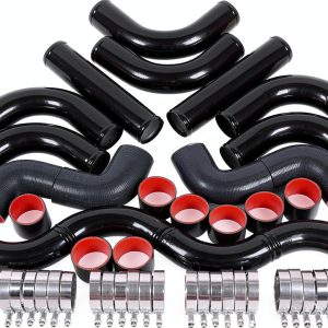 SUNROAD Aluminum Turbocharger Intercooler Tube-0