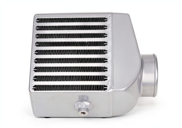 PowerGo Turbo Intercooler 4in Aluminum Black-5