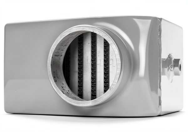 PowerGo Turbo Intercooler 4in Aluminum Black-4
