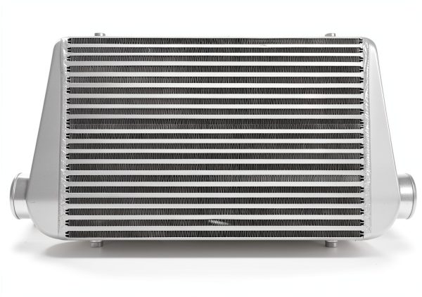 PowerGo Turbo Intercooler 4in Aluminum Black-1