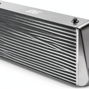 PowerGo Turbo Intercooler 4in Aluminum Black-0