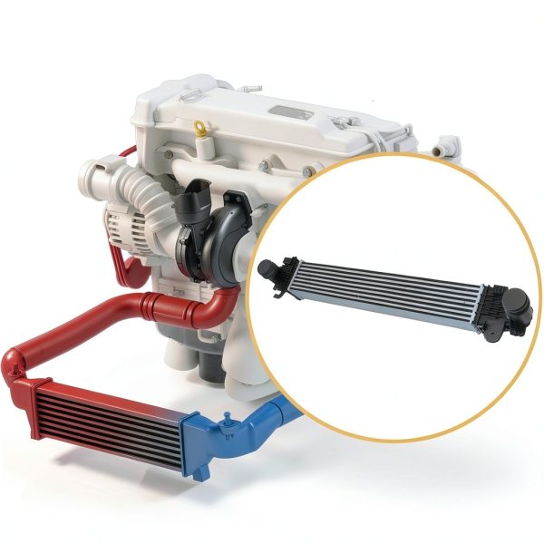 Turbo Intercooler SecosAutoparts for Chevy-4