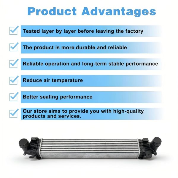Turbo Intercooler SecosAutoparts for Chevy-5