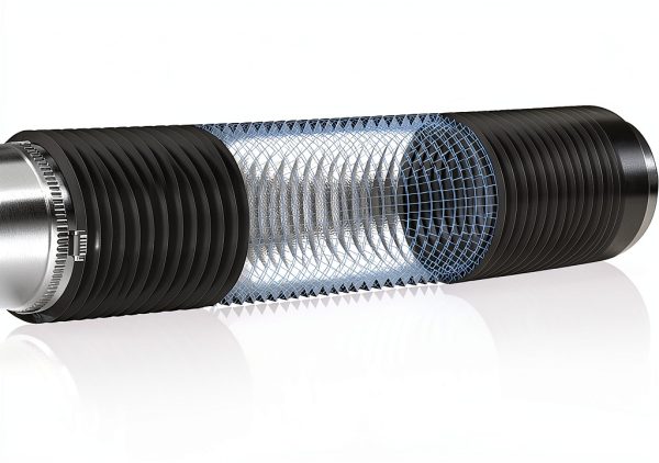 6" Air Duct 16 FT Long Black Flexible Ducting HVAC Ventilation Air Hose 2 Clamps Aluminum PVC Vent Hose Insulated Air Ducting for Ventilation Heating Exhaust HVAC Dryer Vent Hose Flexible-2
