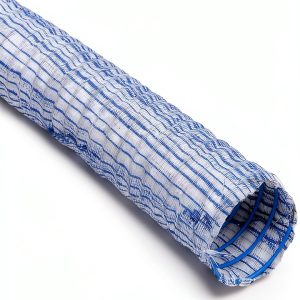 4 Inch Underground Gutter Drain Pipe, French Drains Pipe Perforated Drainage Pipes w/Steel Wire, Outside Soft Infiltration Flex Drain(L 3.3ft/1m)(3m/9.8ft)-0
