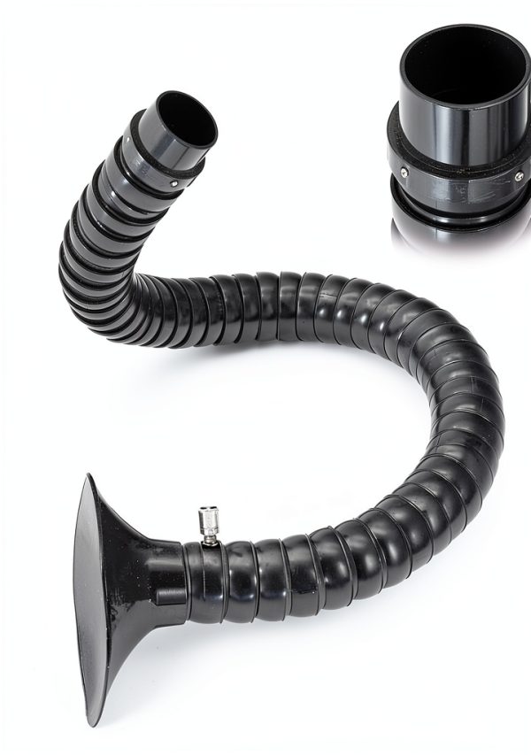 Hard 50mm OD Articulated Hose Bay Heights Hose 3ft Gray-1