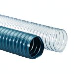 Rubber-Cal 01-W102-14 PVC Flexduct Light Duty Duct Hose, 14" ID x 12.5', Clear-0