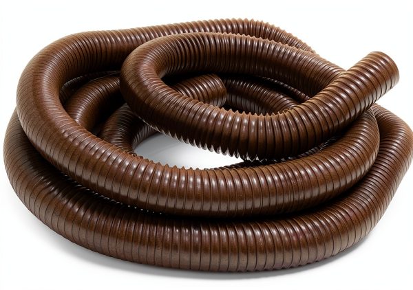 PE Flex (Ultra Flexible) Black - Blower Hose - 3" ID x 25ft Length Hose (Fully Stretched)-3